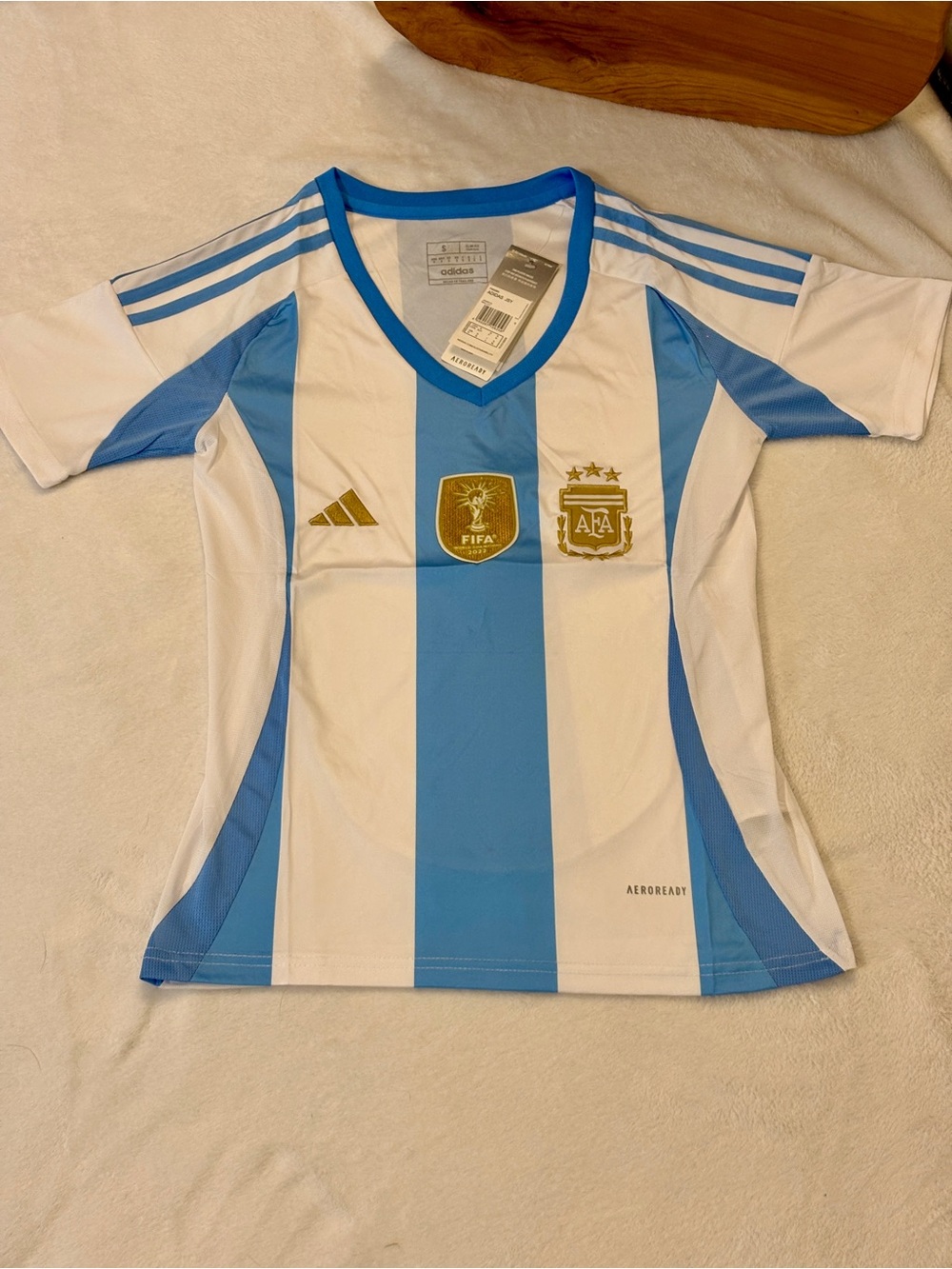 Adidas Woman’s Argentina Soccer Jersey - FIFA 2022 World Champion